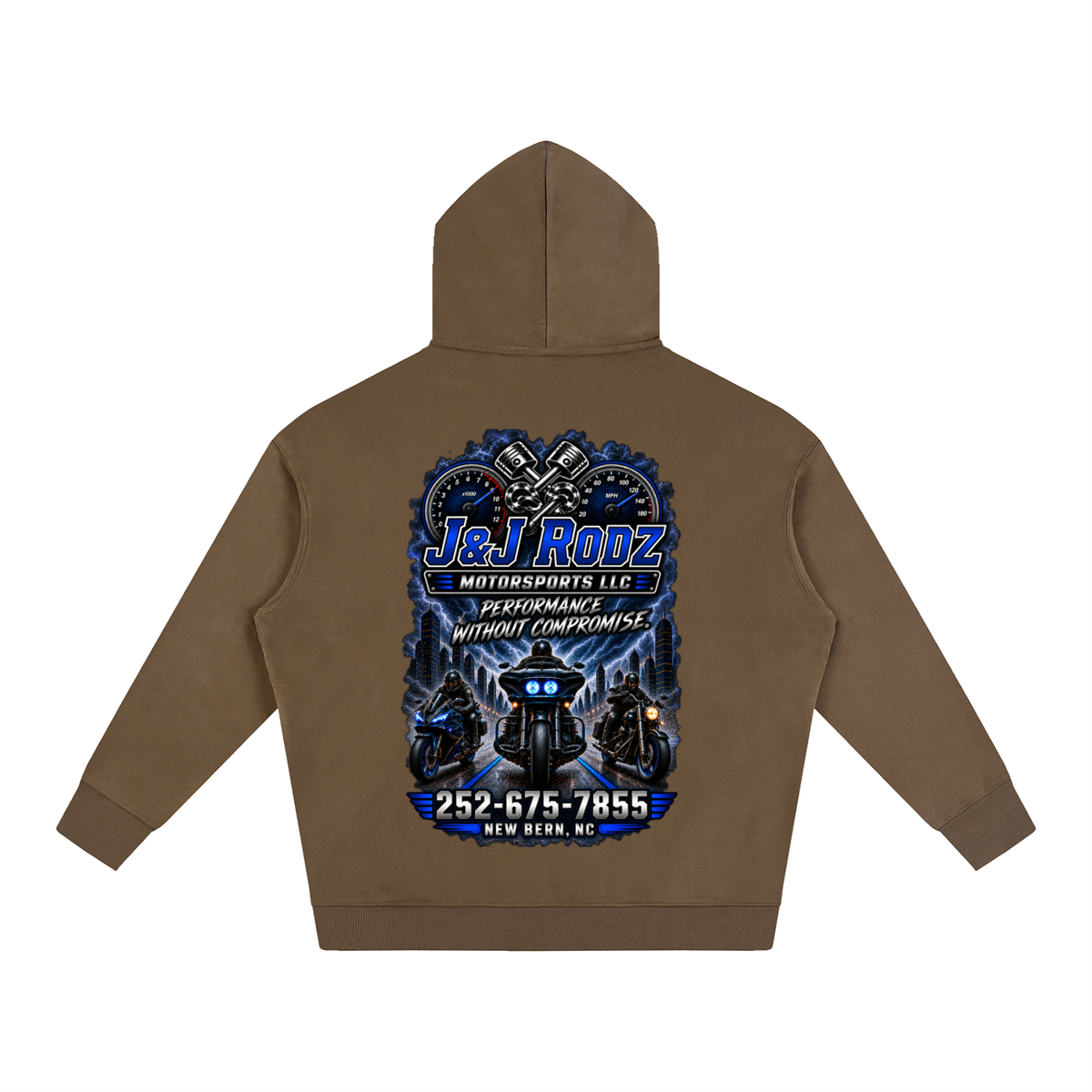 Street - Oversize Fleeced Hoodie