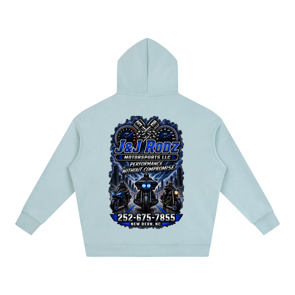 Street - Oversize Fleeced Hoodie