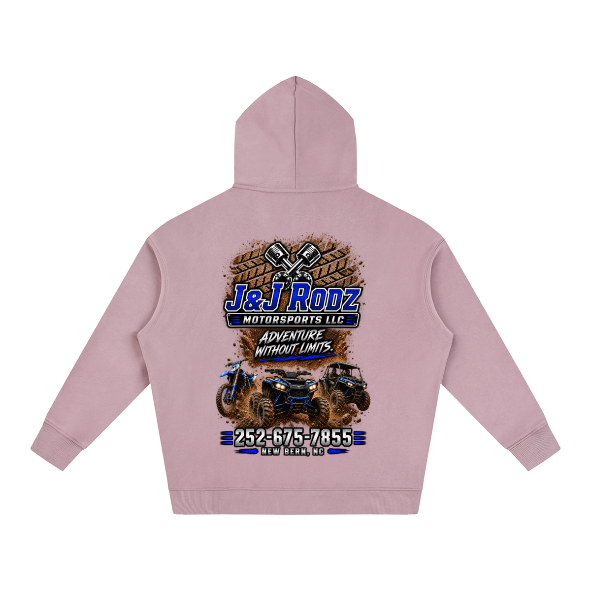 Off-Road - Oversize Fleeced Hoodie