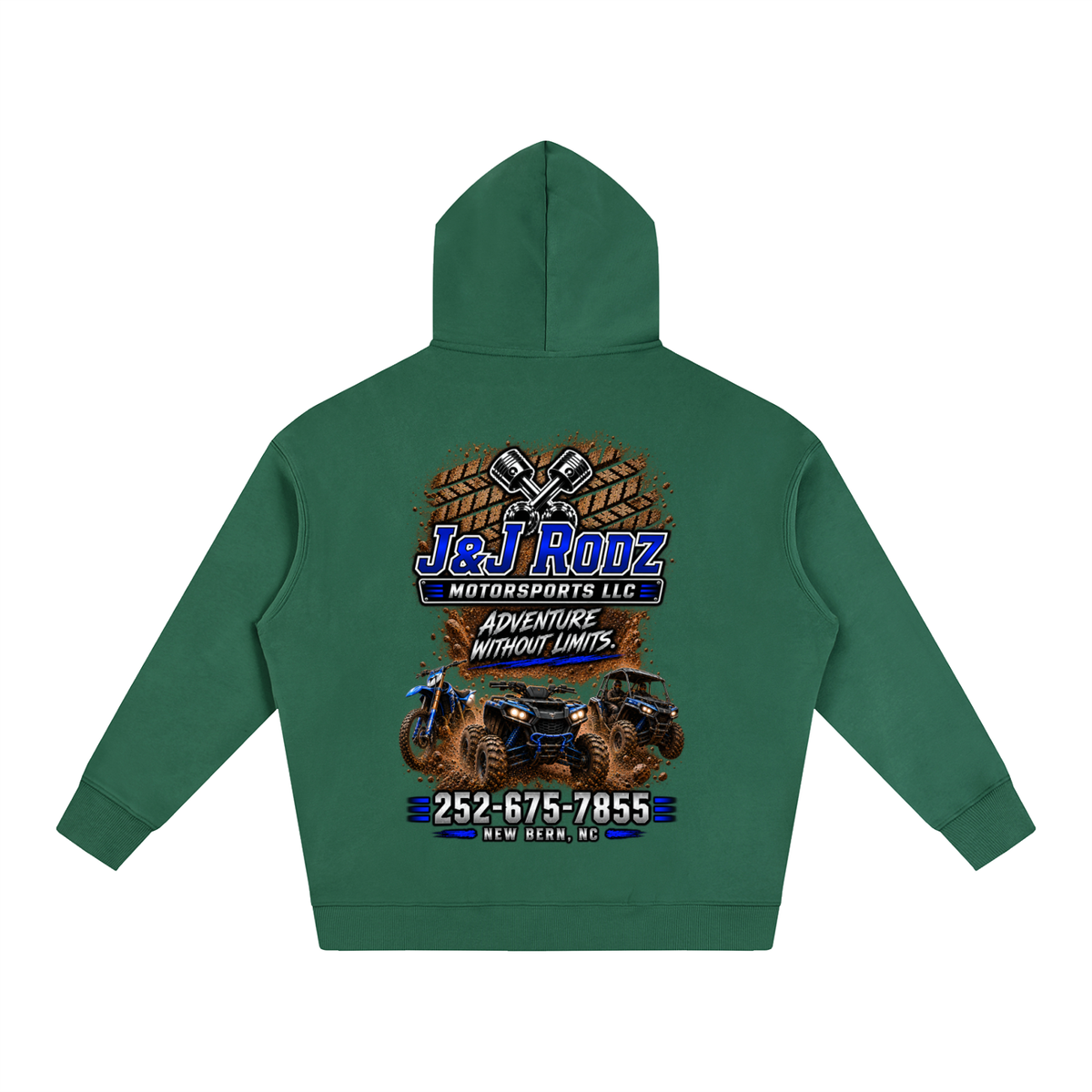 Off-Road - Oversize Fleeced Hoodie