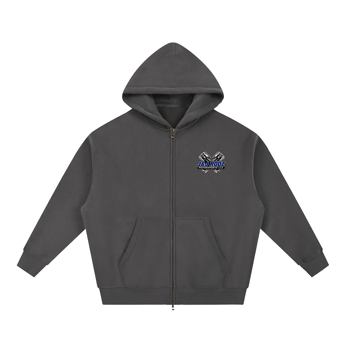 Women's - Zip-Up Oversized Fleece Hoodie