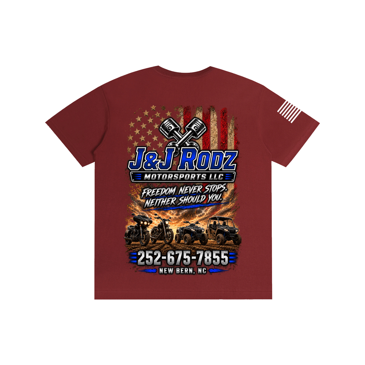 Patriotic - Pure Cotton Unisex T-Shirt