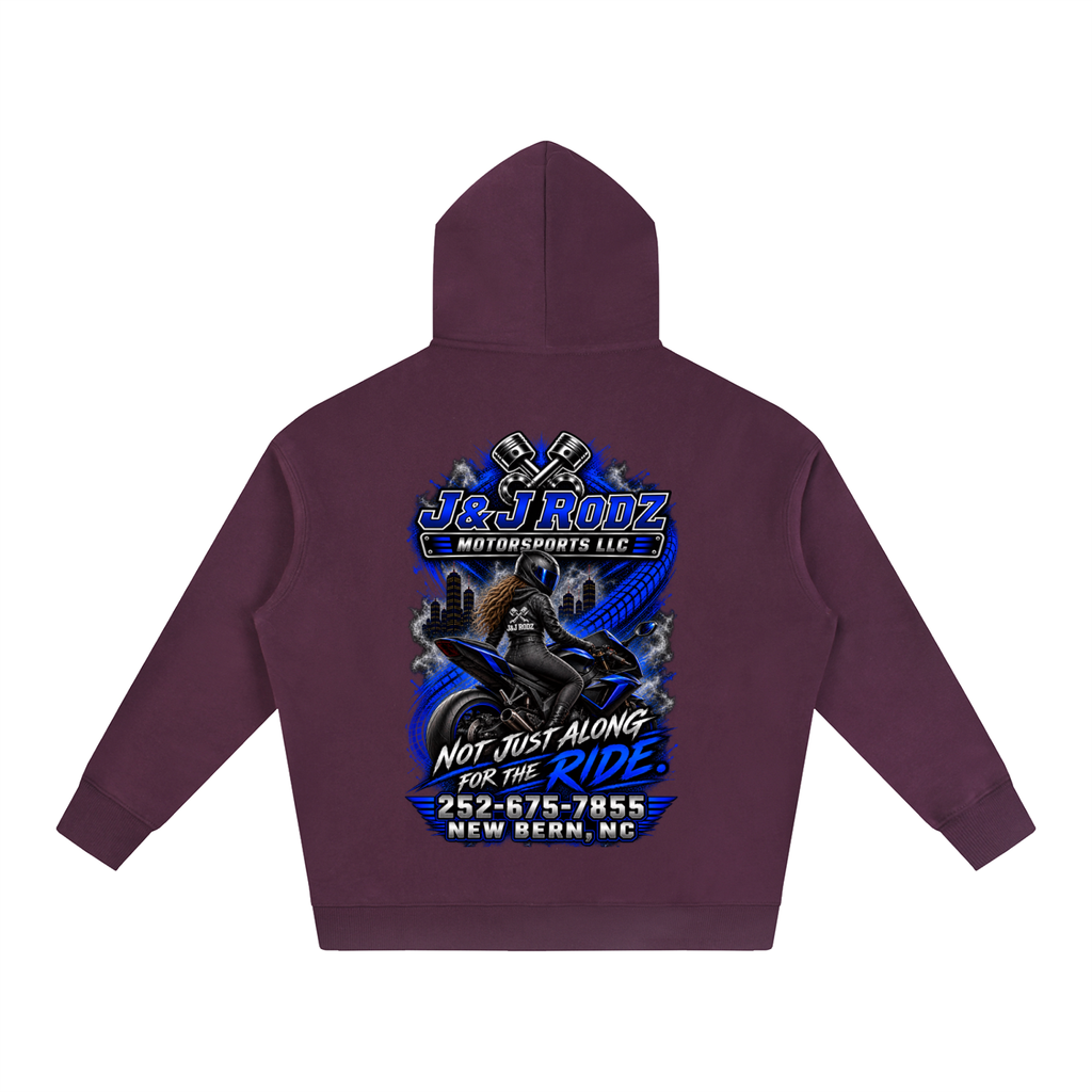 Women's - Oversize Fleeced Hoodie