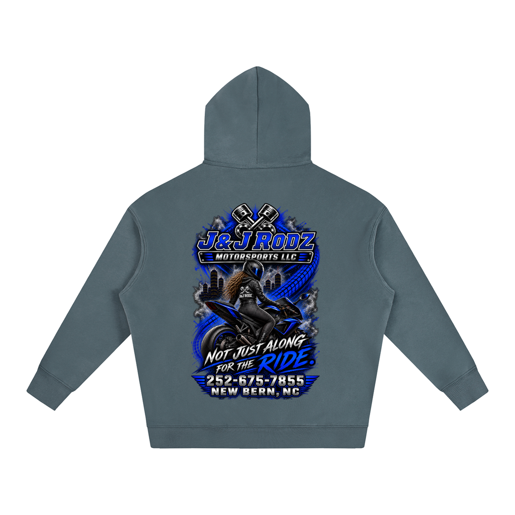 Women's - Oversize Fleeced Hoodie