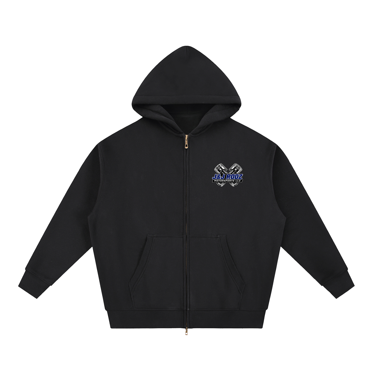 Street - Zip-Up Oversized Fleece Hoodie