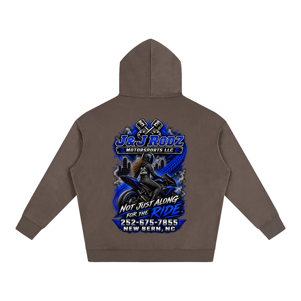 Women's - Oversize Fleeced Hoodie