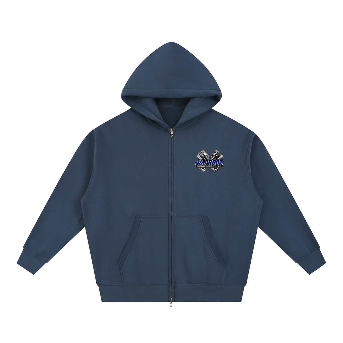 Women's - Zip-Up Oversized Fleece Hoodie