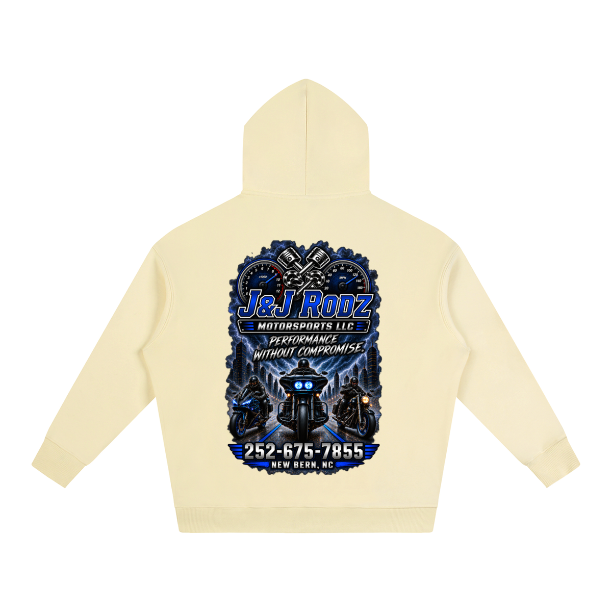 Street - Oversize Fleeced Hoodie