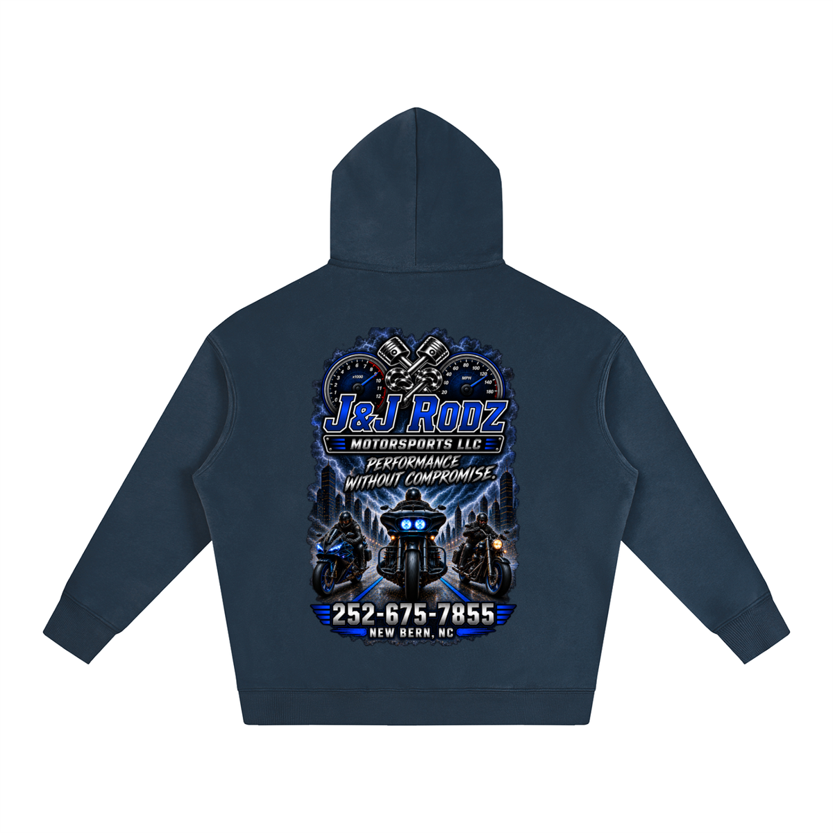 Street - Oversize Fleeced Hoodie