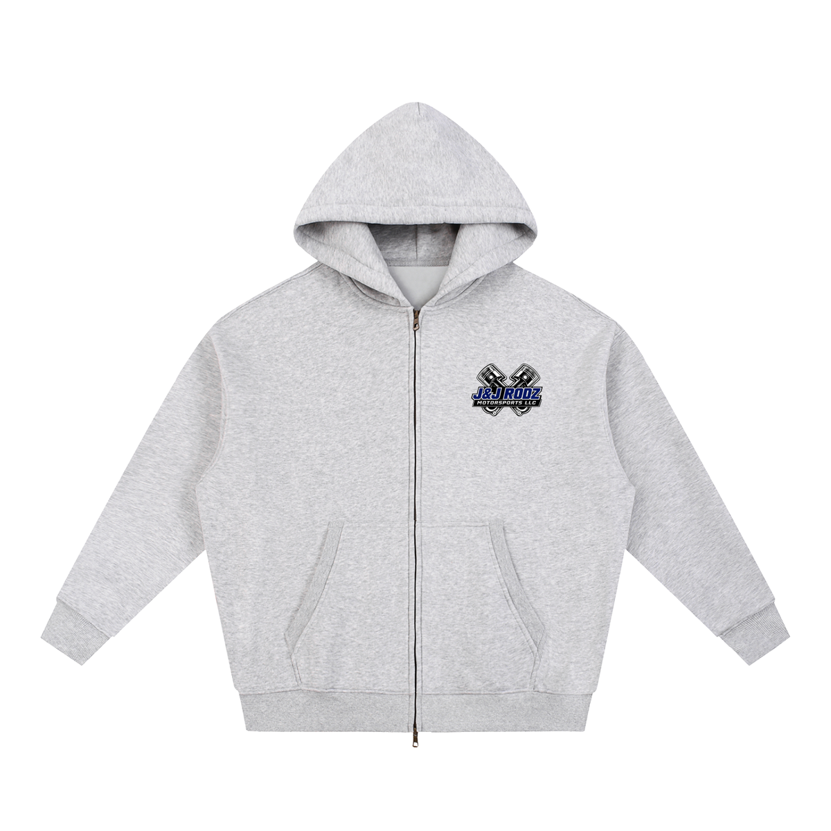 Signature - Zip-Up Oversized Fleece Hoodie